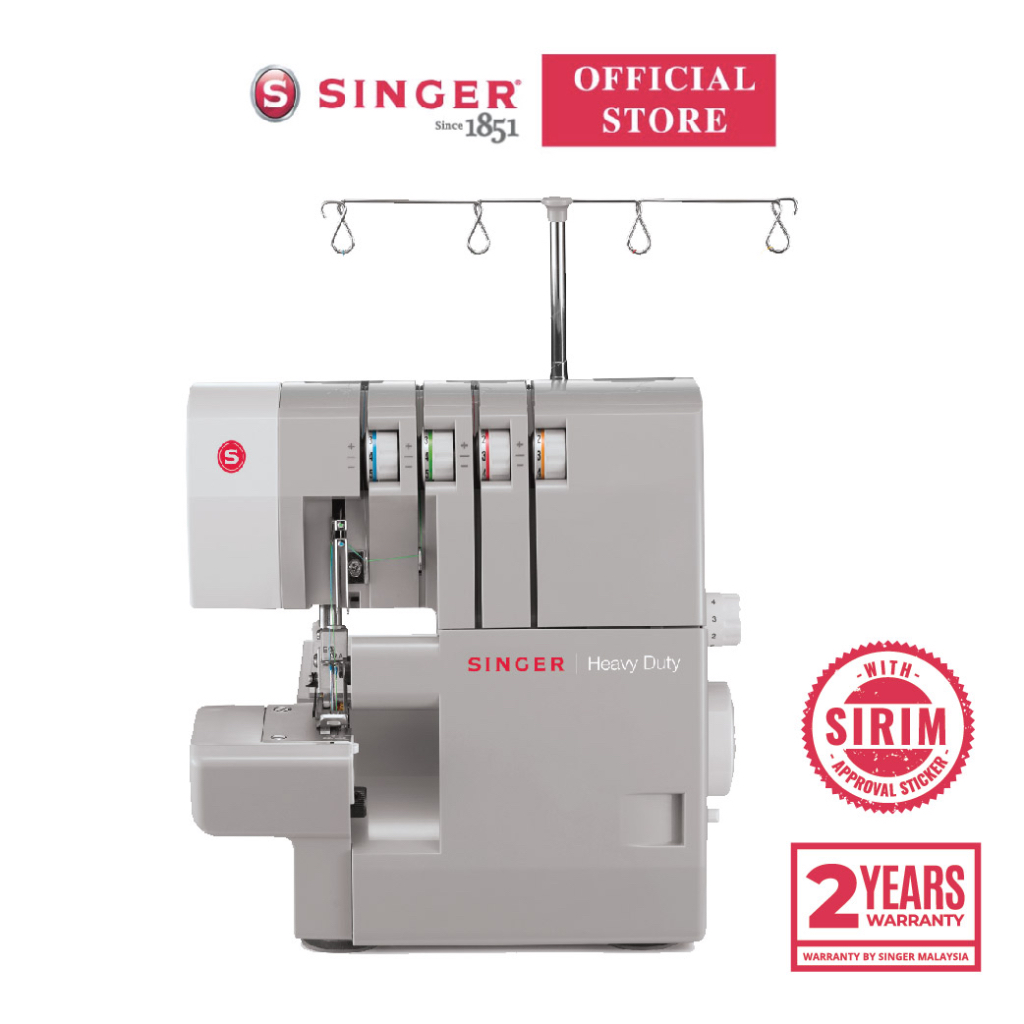 Singer 14HD854 Overlock Sewing Machine ( Heavy Duty ) Shopee Malaysia