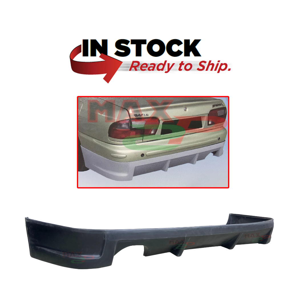 Proton Wira Aeroback (1993-2007)NM Rear Back Skirt Skirting Bumper ...