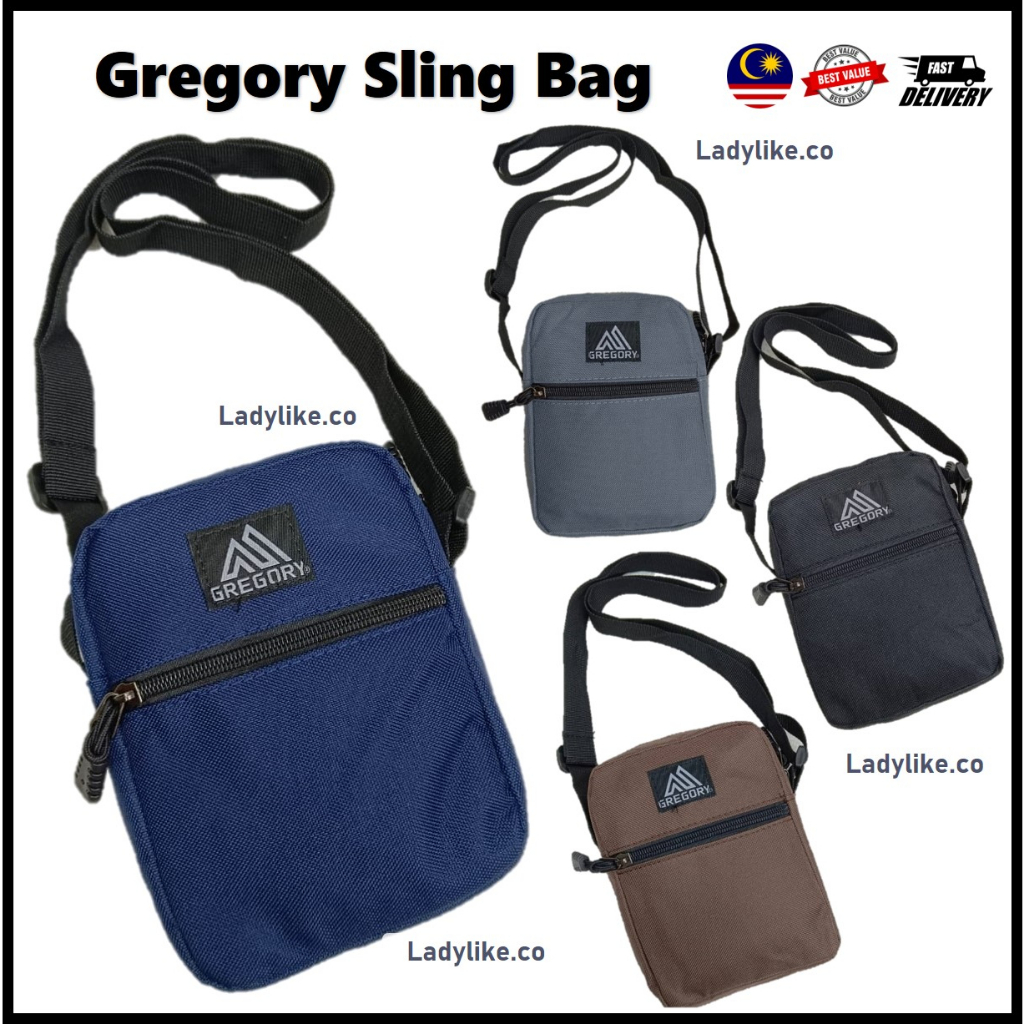 GREGORY Sling Bag Crossbody Bag Fashion Mini Beg Adult Kid All Ages Bag Family Outing Bag Casual Simple Shopee Malaysia