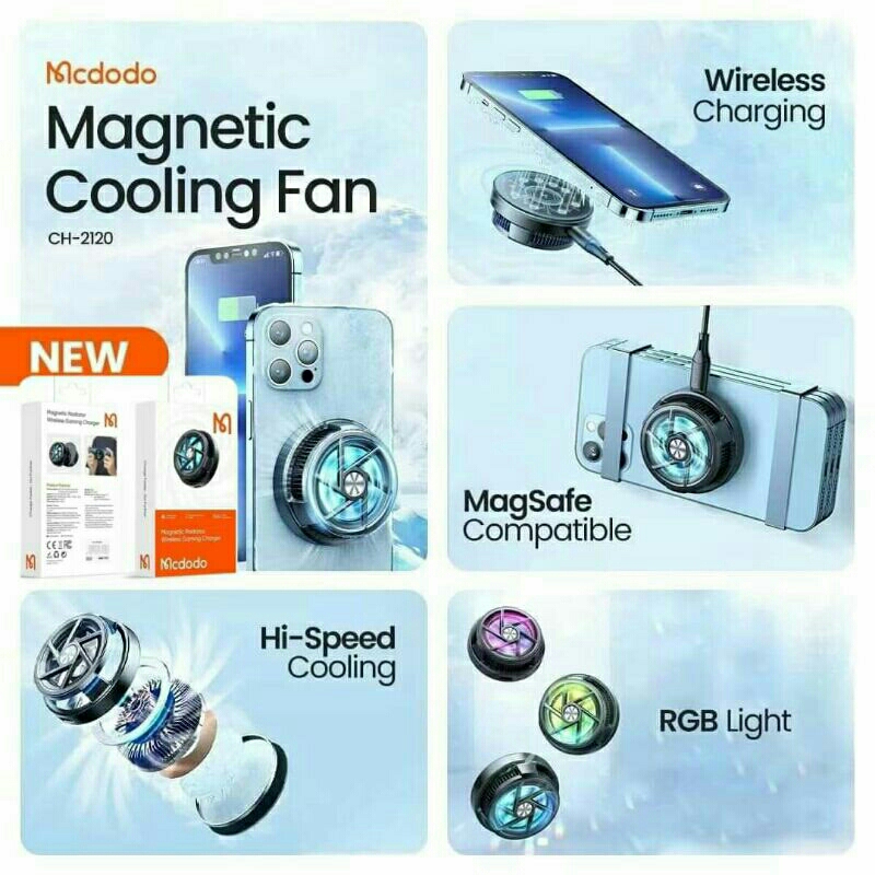 MCDODO RADIATOR WIRELESS GAMING CHARGER(15W) Shopee Malaysia