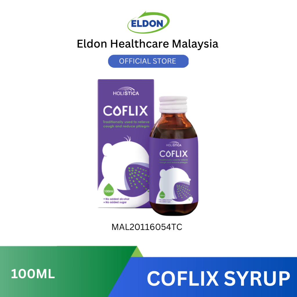 Eldon DX Coflix Syrup Lega Batuk Tanpa Mengantuk, Tanpa Gula & Alkohol ...