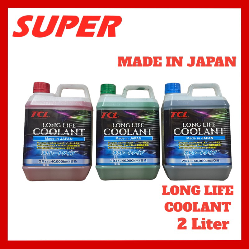 TCL LONG LIFE COOLANT 2 liter Made In Japan | Shopee Malaysia
