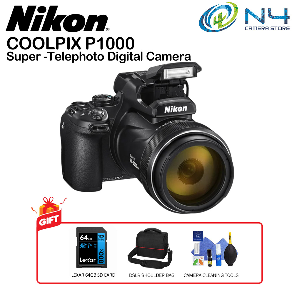 Nikon Coolpix P1000 Nikon Digital Camera P1000 (Original Nikon Malaysia Warranty) Shopee Malaysia
