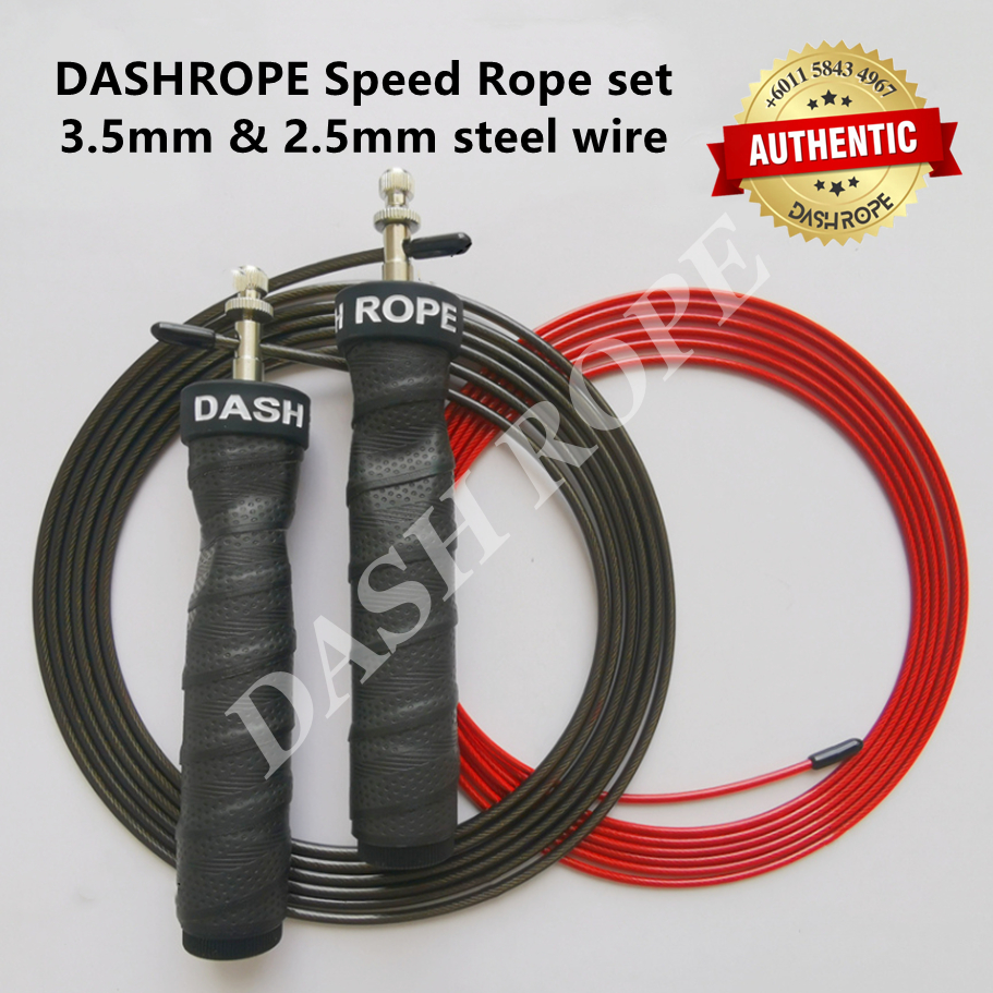 DASHROPE Fitness Sports Fat Burning Skipping Rope Heavy Speed Jump ...