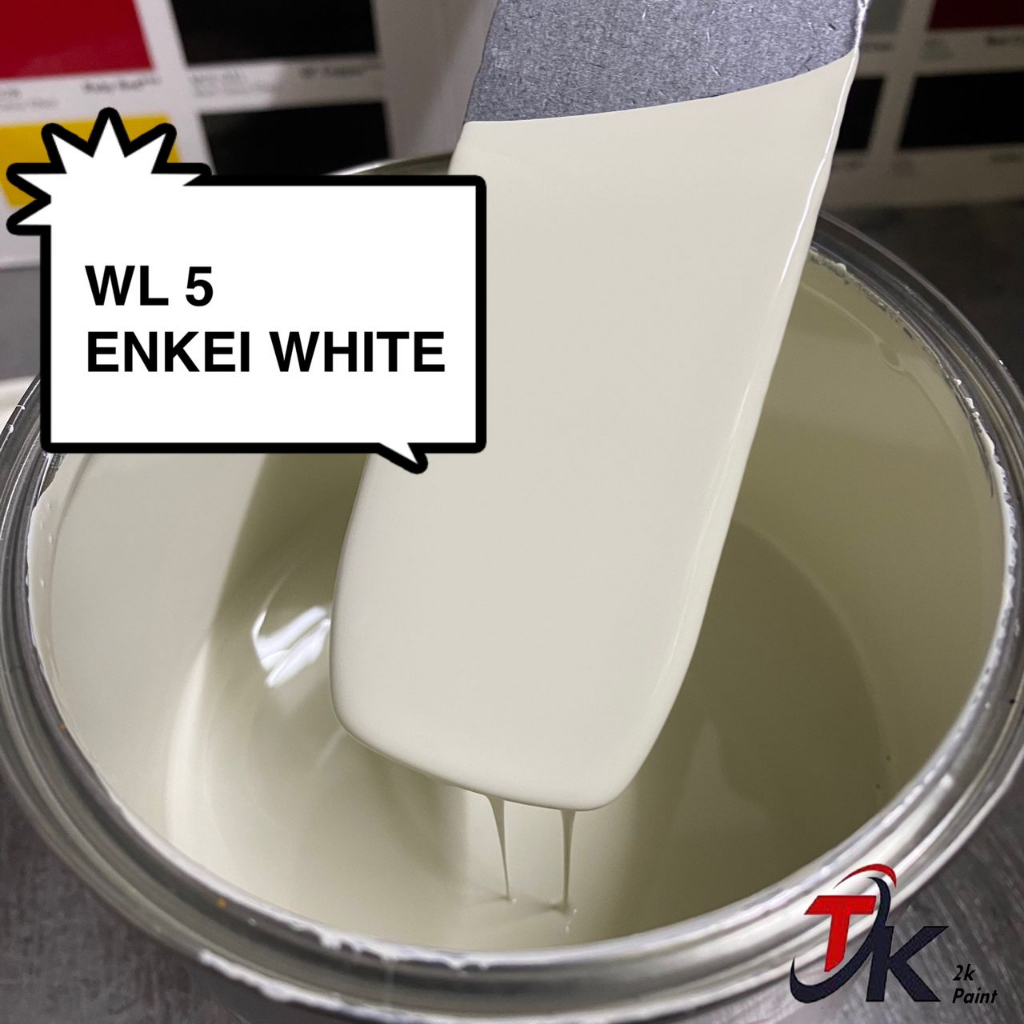 WL5 Enkei White II MULTIPLE COLOR DIY 2K PAINT/FAST DRY/CAR PAINT