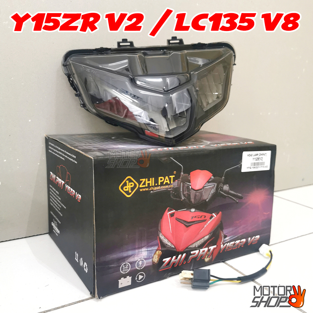 YAMAHA LC135 V8 LC FI FUEL INJECTION Y15ZR Y15 V2 YSUKU HEAD LAMP ZHIPAT LAMPU DEPAN LED