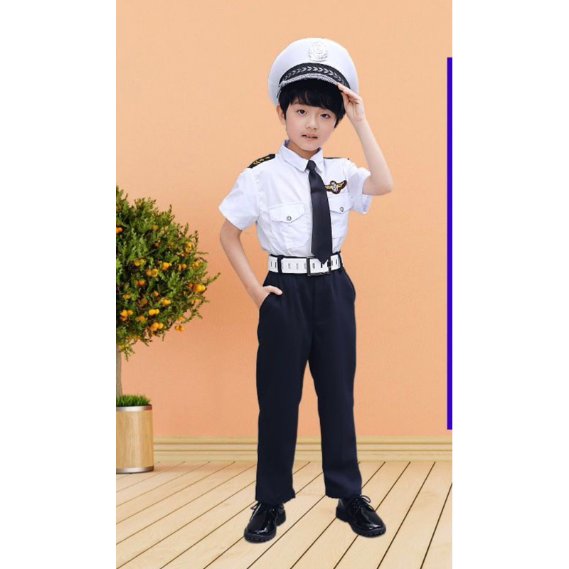 Pakaian Seragam Tentera Laut Budak Kids Navy Costume Children’s Navy 