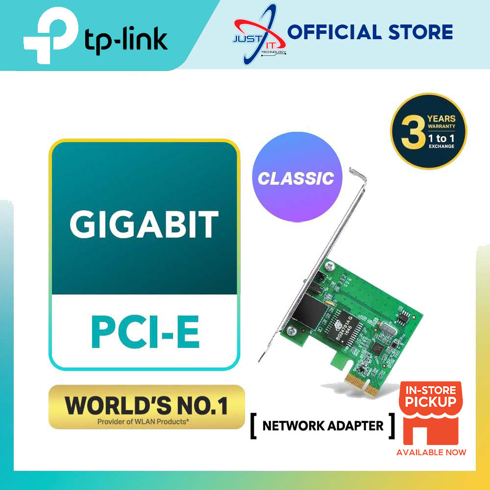 TPLINK TG3468 Gigabit PCIE Network Card Shopee Malaysia