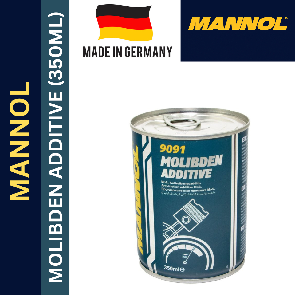 (MADE IN GERMANY) MANNOL Molibden Additive 9091 - 350ml Special ...