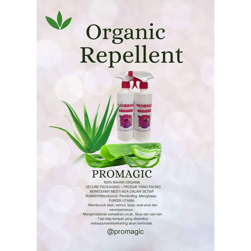Pro Magic pack ekonomi Raja anti serangga organik PROMAGIC INSECT ...