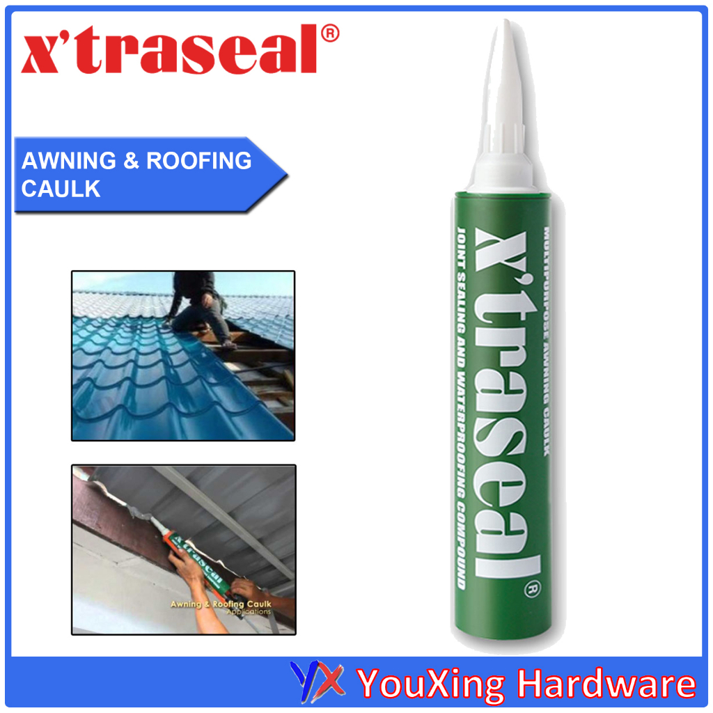 Xtraseal Awning Caulks And Roofing Awning Silicone 400ml Grey Shopee Malaysia 3402