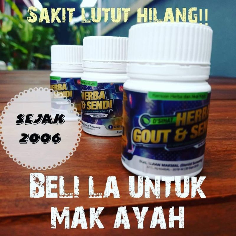 Free Gift Ubat Gout D Sihat Paling Bagus Berkesan Dalam Masa Sehari Shopee Malaysia