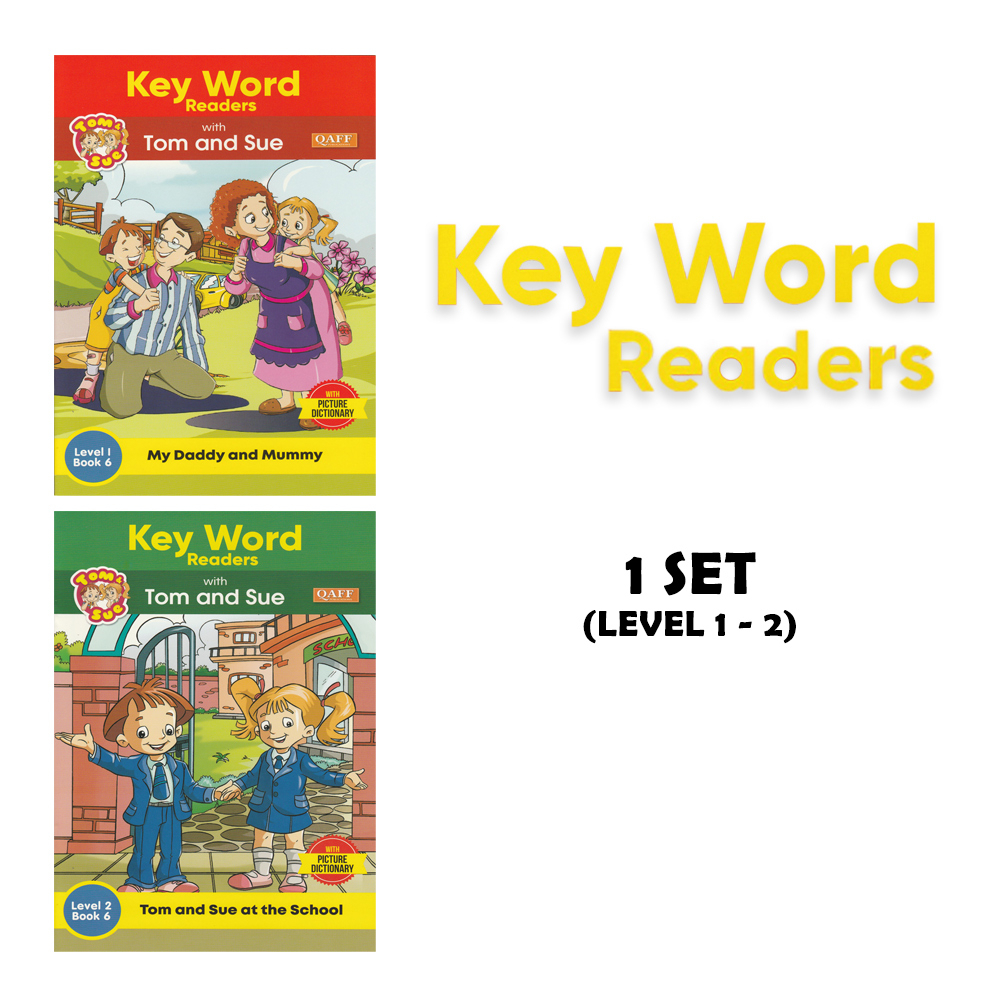 EDUKID | CHILDREN BOOK | KEY WORD READERS WITH TOM AND SUE (CHILDREN ...