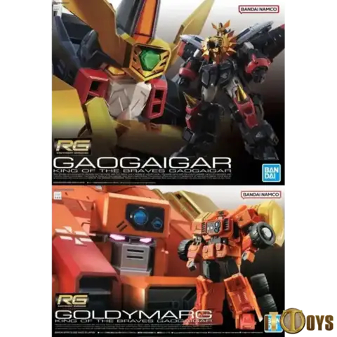 Bandai Gunpla Real Grade King Of The Braves Gaogaigar Gaogaigar ...