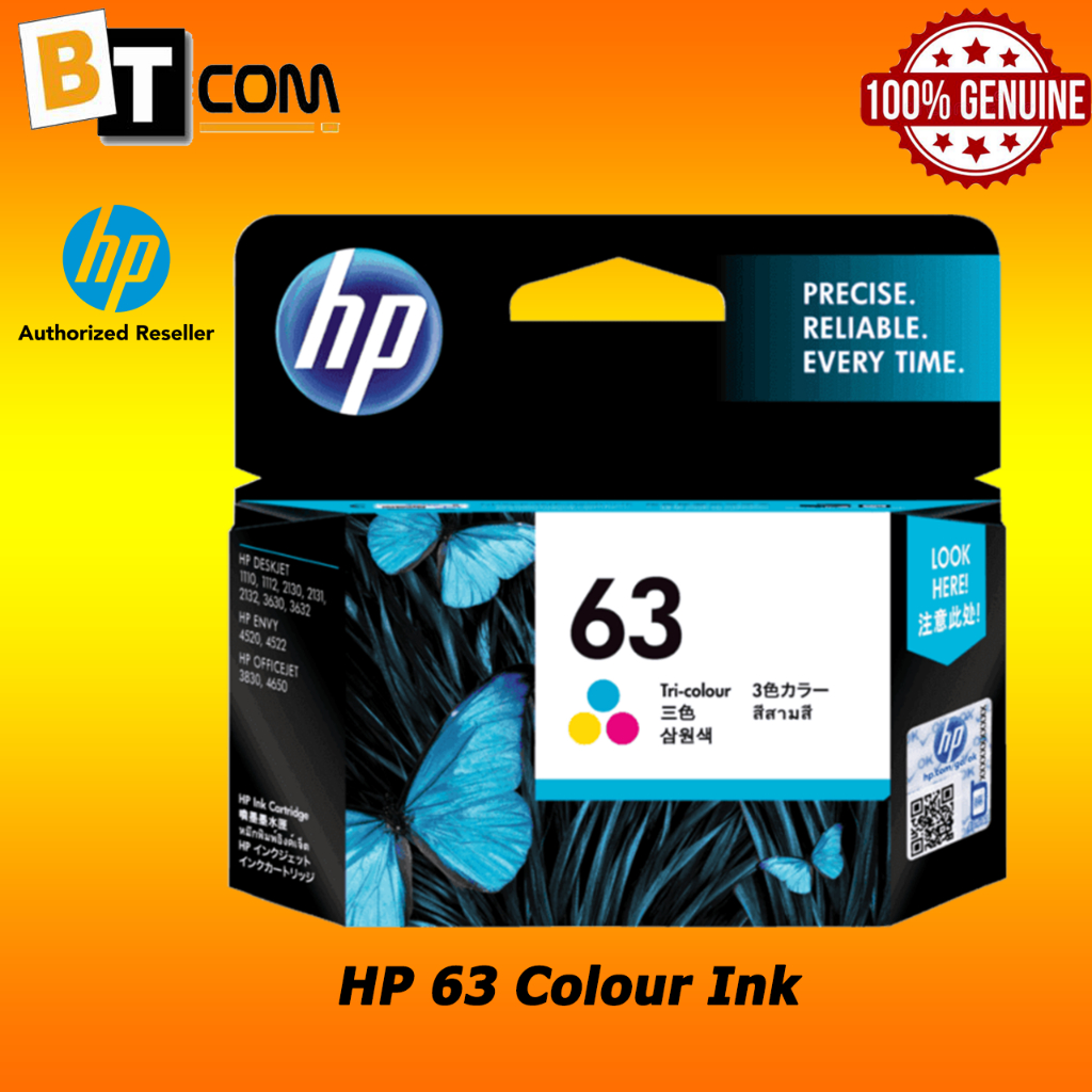 (EXPIRED INK) HP 63 Original Ink Cartridge Shopee Malaysia