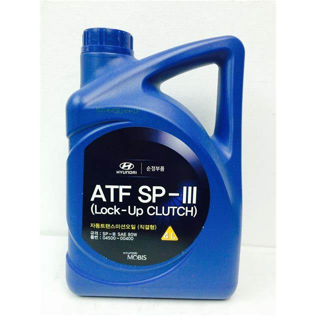Hyundai Kia ATF SP3 Automatic Transmission Fluid 4L Naza Citra Sephia