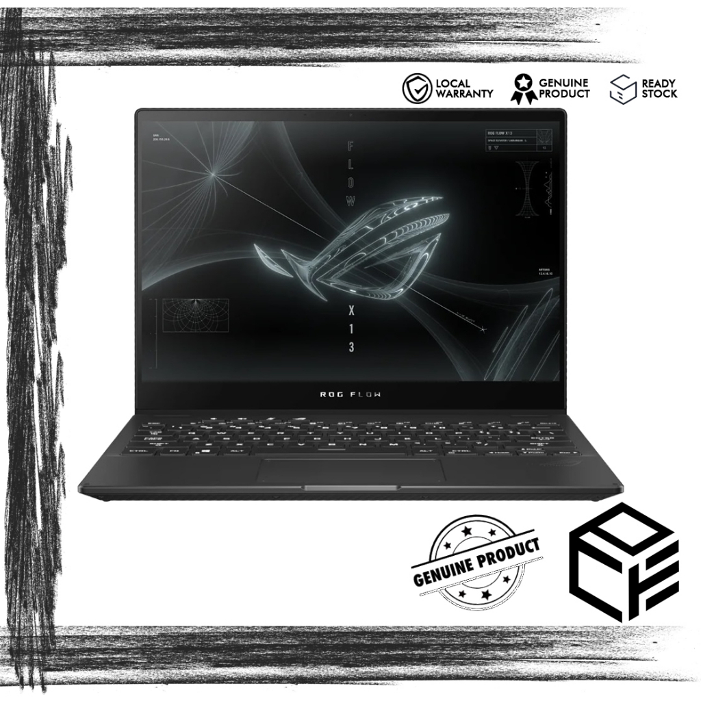 ASUS ROG FLOW X13 GV301R-ELI192W 13.4'' WQUXGA 2-IN-1 GAMING LAPTOP ...