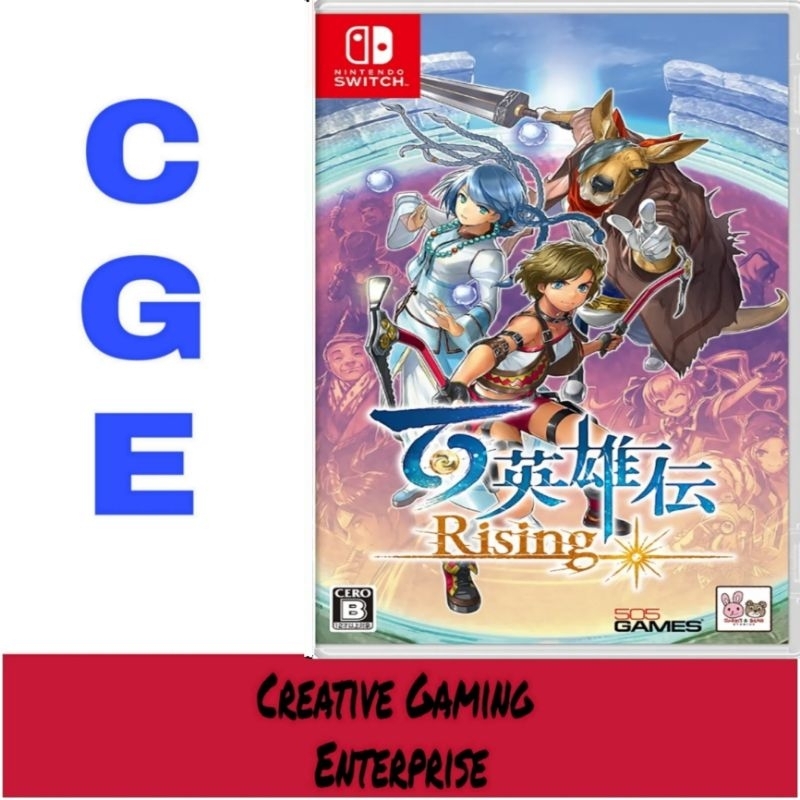 Nintendo Switch Eiyuden Chronicle: Rising (Eng/Jap)(New & Sealed ...