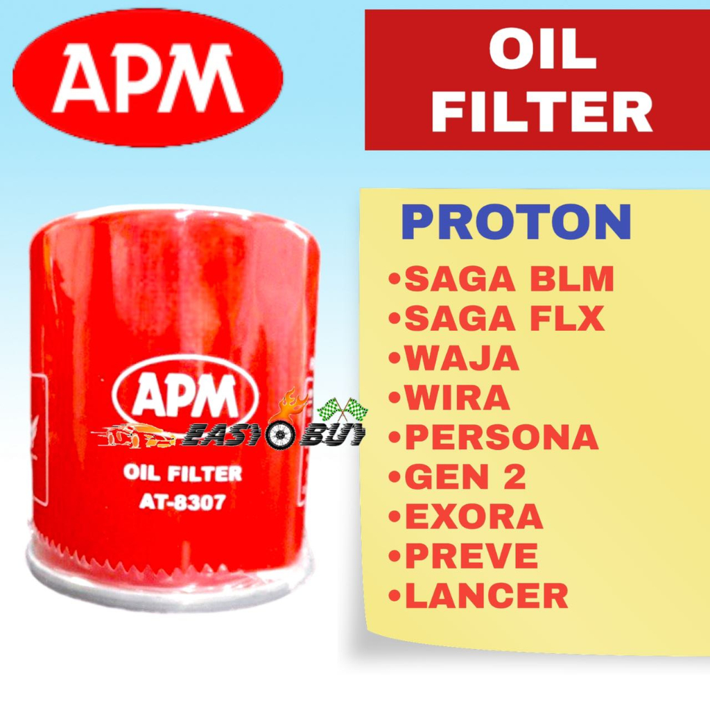 APM PROTON ENGINE OIL FILTER WIRA PUTRA PERDANA WAJA GEN2 PERSONA