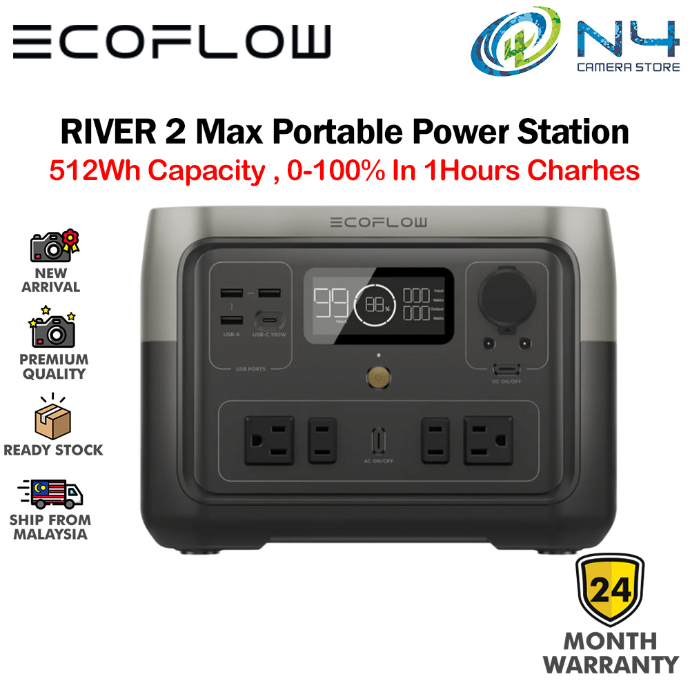 EcoFlow RIVER 2 PRO Portable Power Station 800W 768Wh Fastest Charging ...