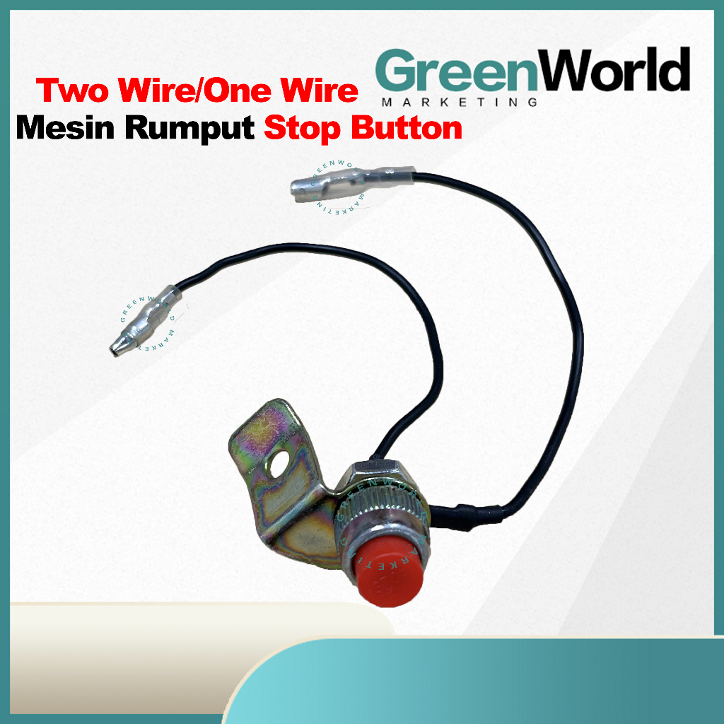 Brush Cutter Two Wire ON OFF Switch Stop Button Mesin Rumput BG328 TL33 ...