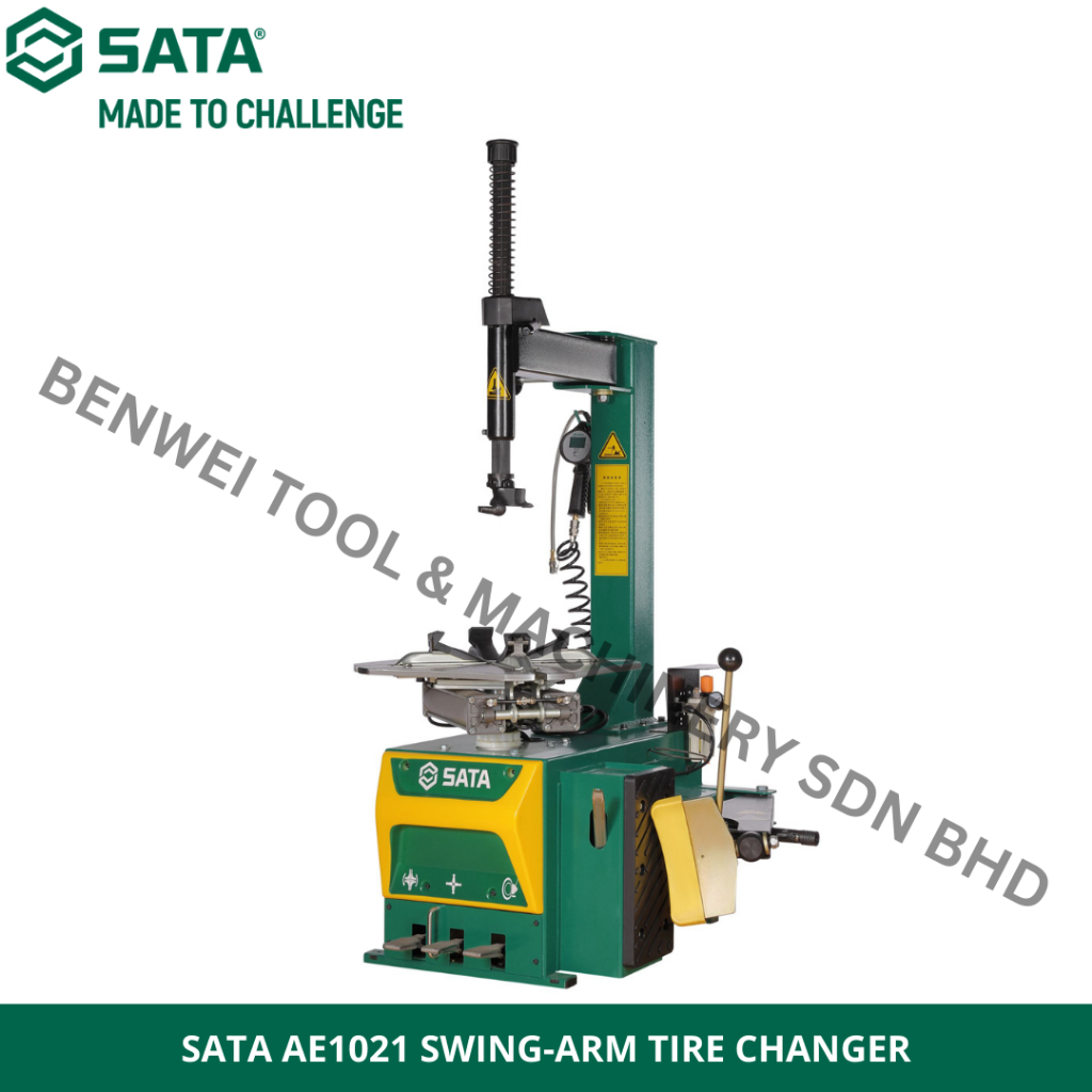 SATA AE1021 SWINGARM TIRE CHANGER / MESIN BUKA TAYAR / TYRE CHANGER