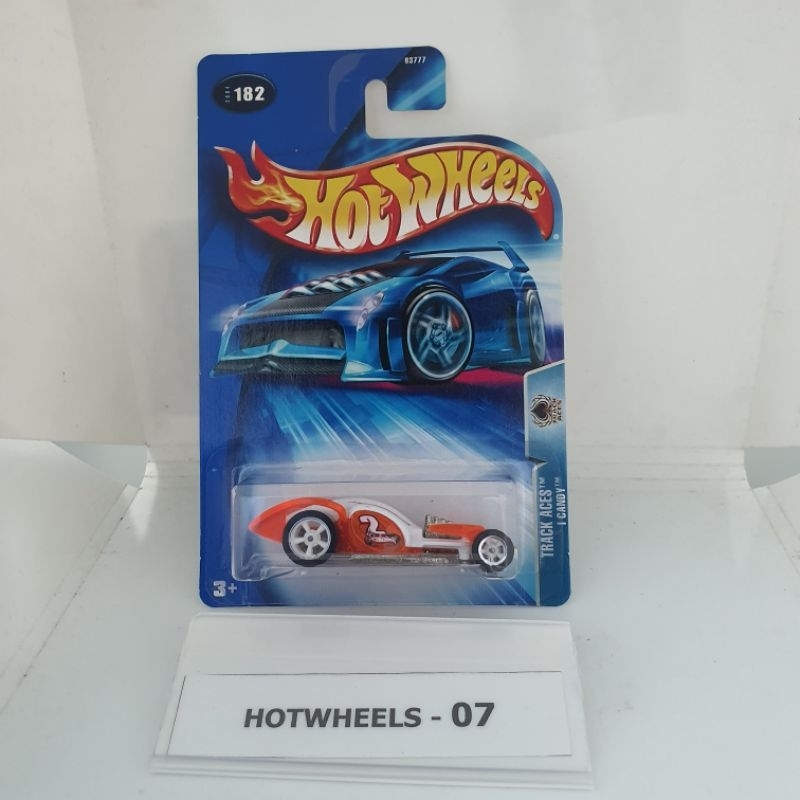 HOT WHEELS ORANGE/WHITE I CANDY Shopee Malaysia