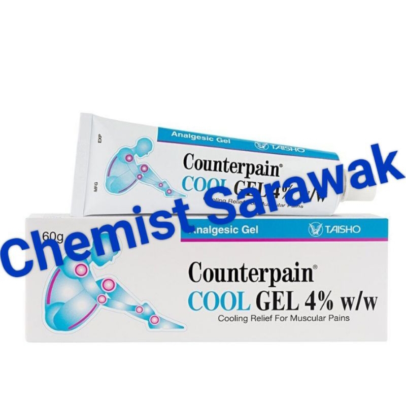 Taisho Counterpain Cool Gel 4% 60g (Cooling Relief) | Shopee Malaysia