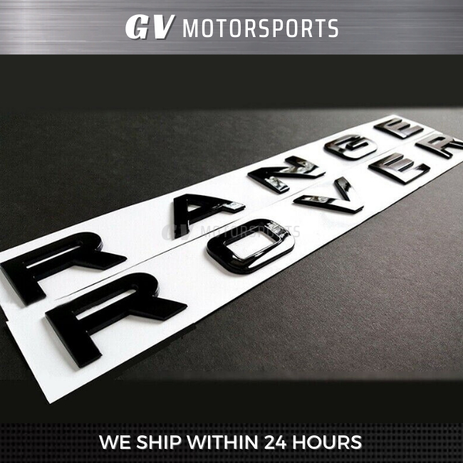 READY STOCK Range Rover Letters Emblem Car Stickers Evoque Velar Sport ...