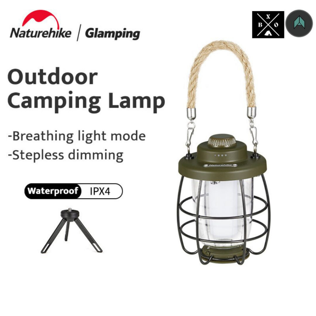 Naturehike Camping Portable Light Hanging Tripod Atmosphere Breathing