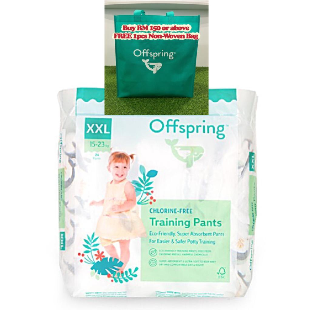 Offspring Fashion Diaper Pants XXL size (1523kg) (24pcs) Shopee