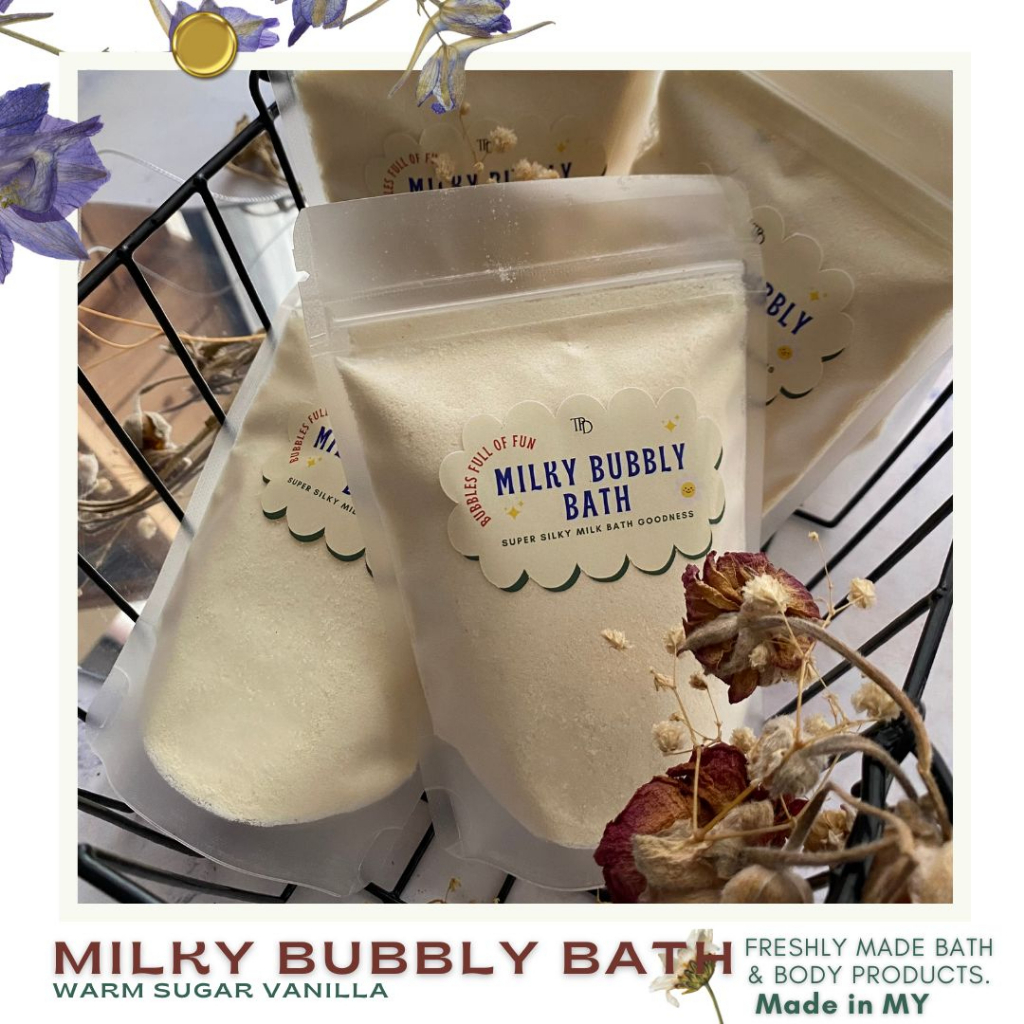Milky Bath Bubbly Milk Bath Powder (105g) Milk Bath (Scent Warm