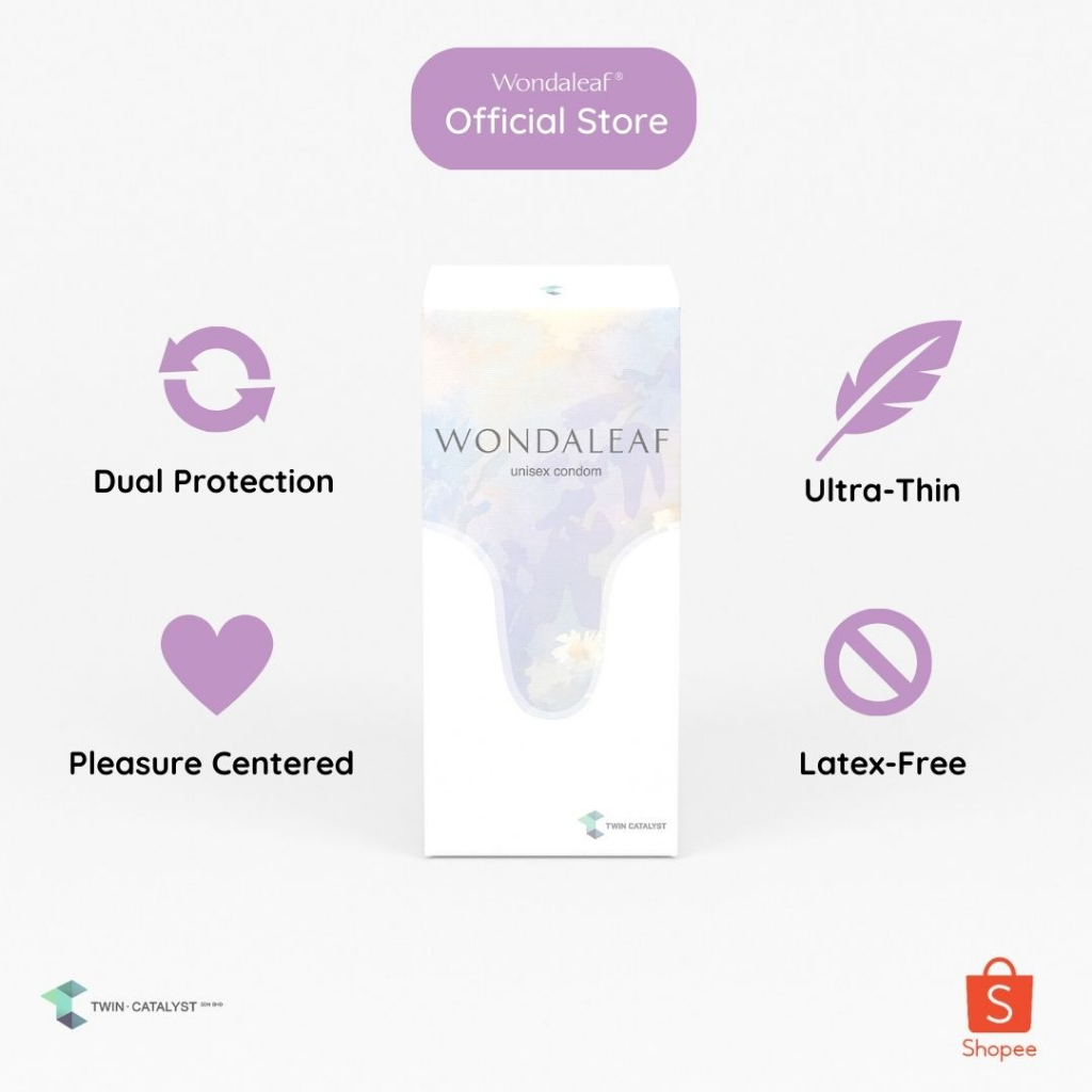 Wondaleaf Unisex Condom Shopee Malaysia