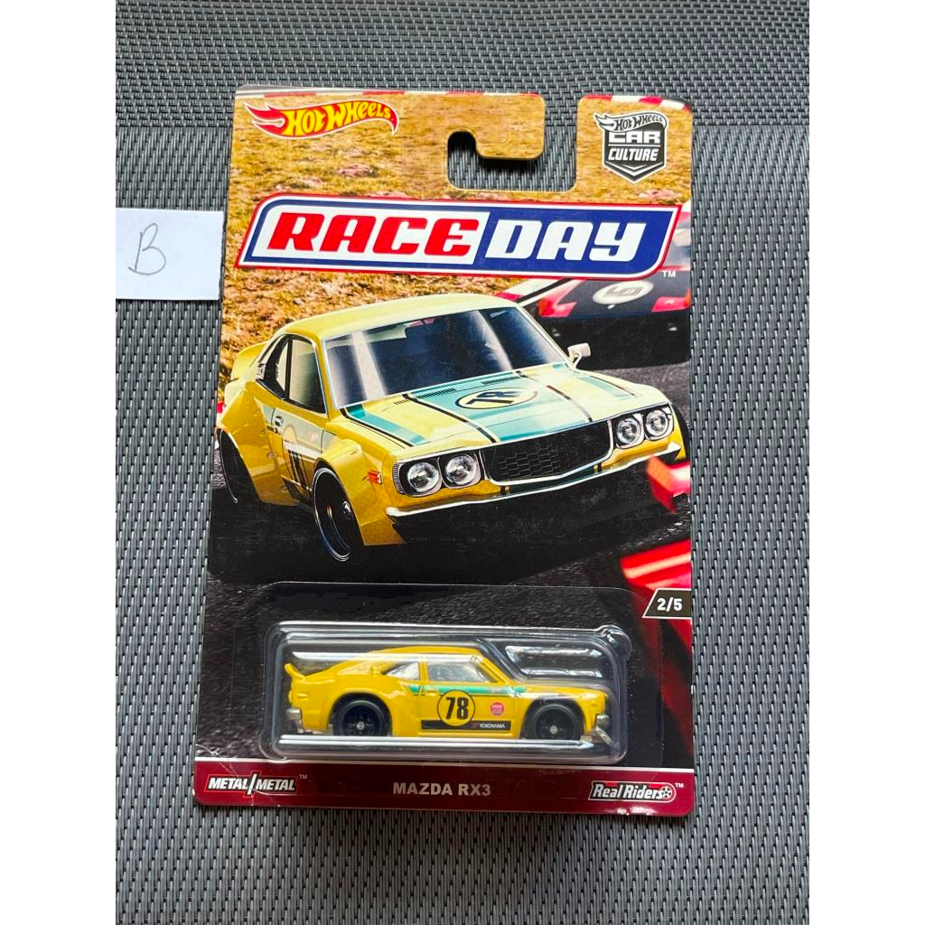 HOT WHEELS MAZDA RX3 - RACE DAY (#B) | Shopee Malaysia