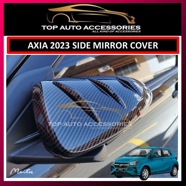 AXIA 2023PRESENT D74A SIDE MIRROR COVER CARBON FIBER DESIGN / SPORT