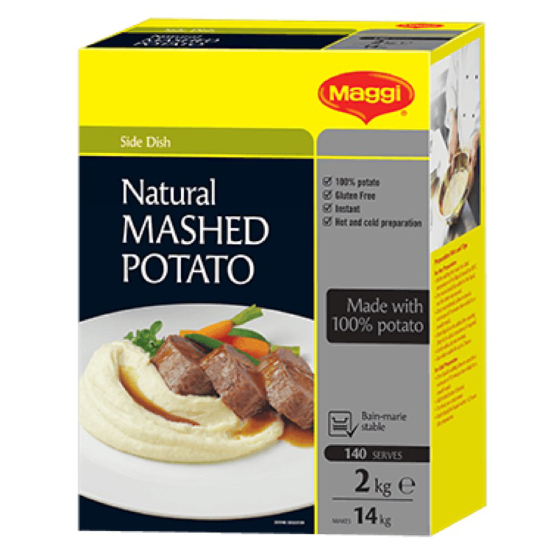 MAGGI MASHED POTATO INSTANT MIX (4KG) Shopee Malaysia
