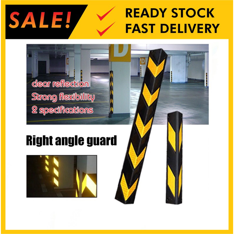 Rubber Wall Corner Protector Guard Parking Car Door Protector | Shopee ...
