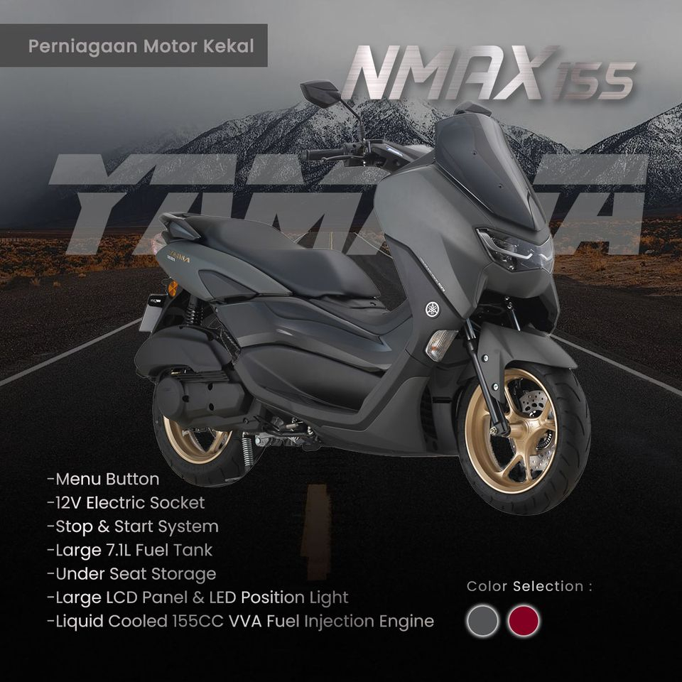 Yamaha Nmax V3 155 0 Deposit 2023 Offer Shopee Malaysia