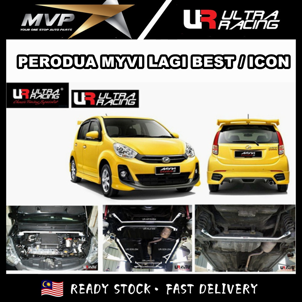 Perodua Myvi Lagi Best Icon M600 1.3 / 1.5 ( 1117 )Ultra Racing Bar