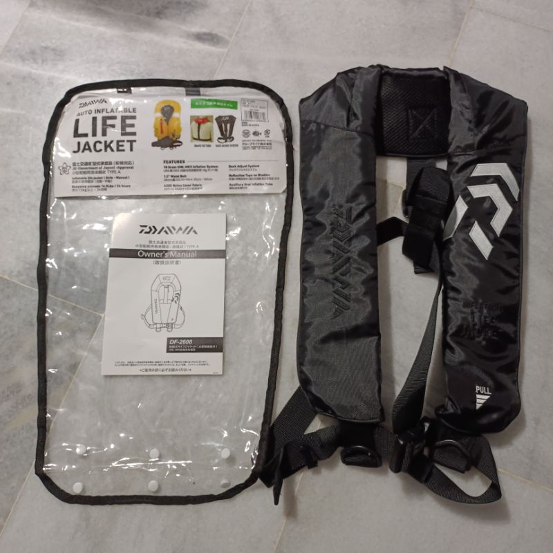 DAIWA Auto&Manual Inflatable Life Jacket DF-2608 | Shopee Malaysia