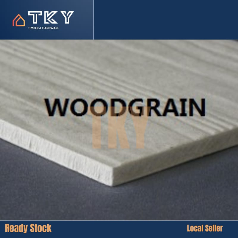 Plank Fibre Cement Board (9inch x 12ft; 7.5mm Thick)/Papan Manis [TKY