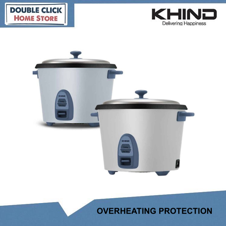 Khind Rice Cooker - RC806N (0.6L)/RC810N (1.0 L)/RC818N (1.8L)/RC828N ...