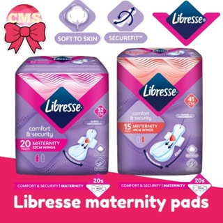 Libresse Maternity Wider Back Night Wings 32cm (20s)