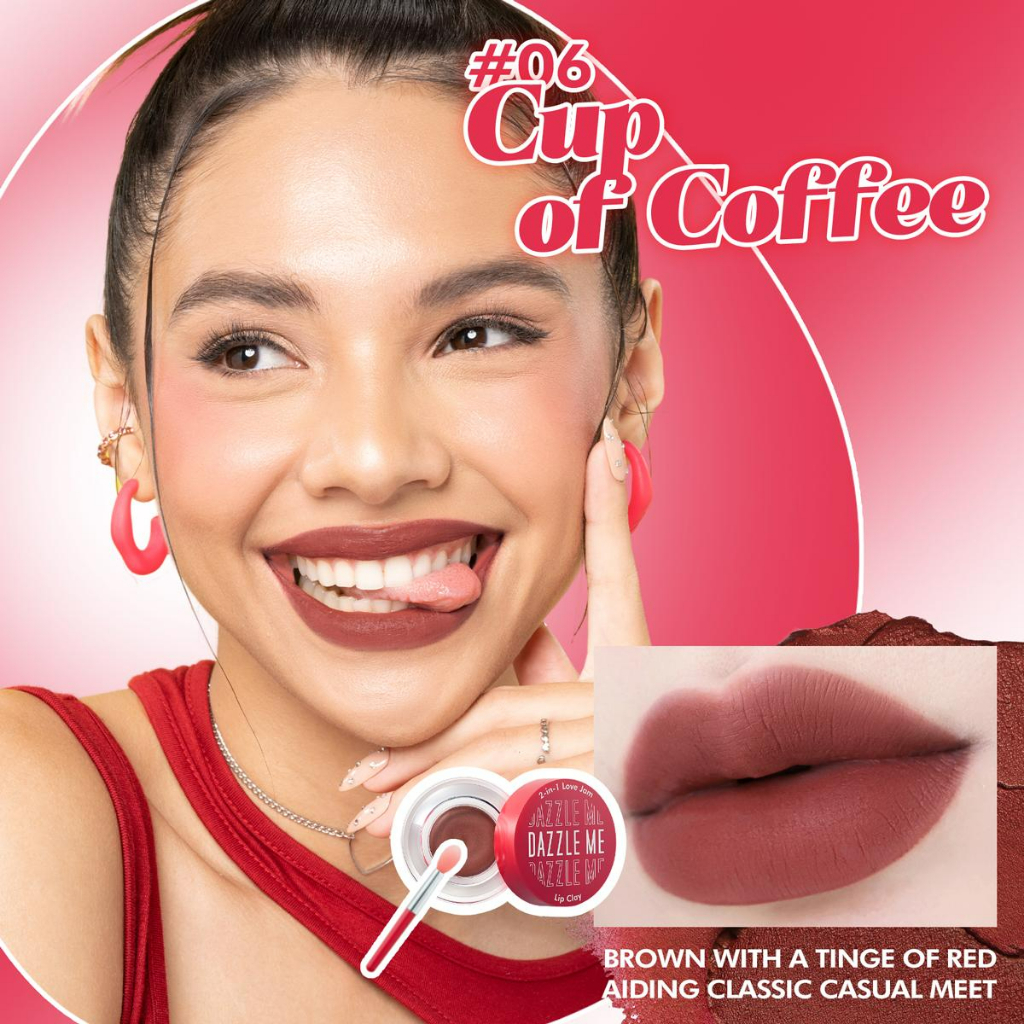 Local Shipping Dazzle Me 2 In 1 Love Jam Lip Clay Lips And Cheeks Dual Use Lip Cream Blush 3g