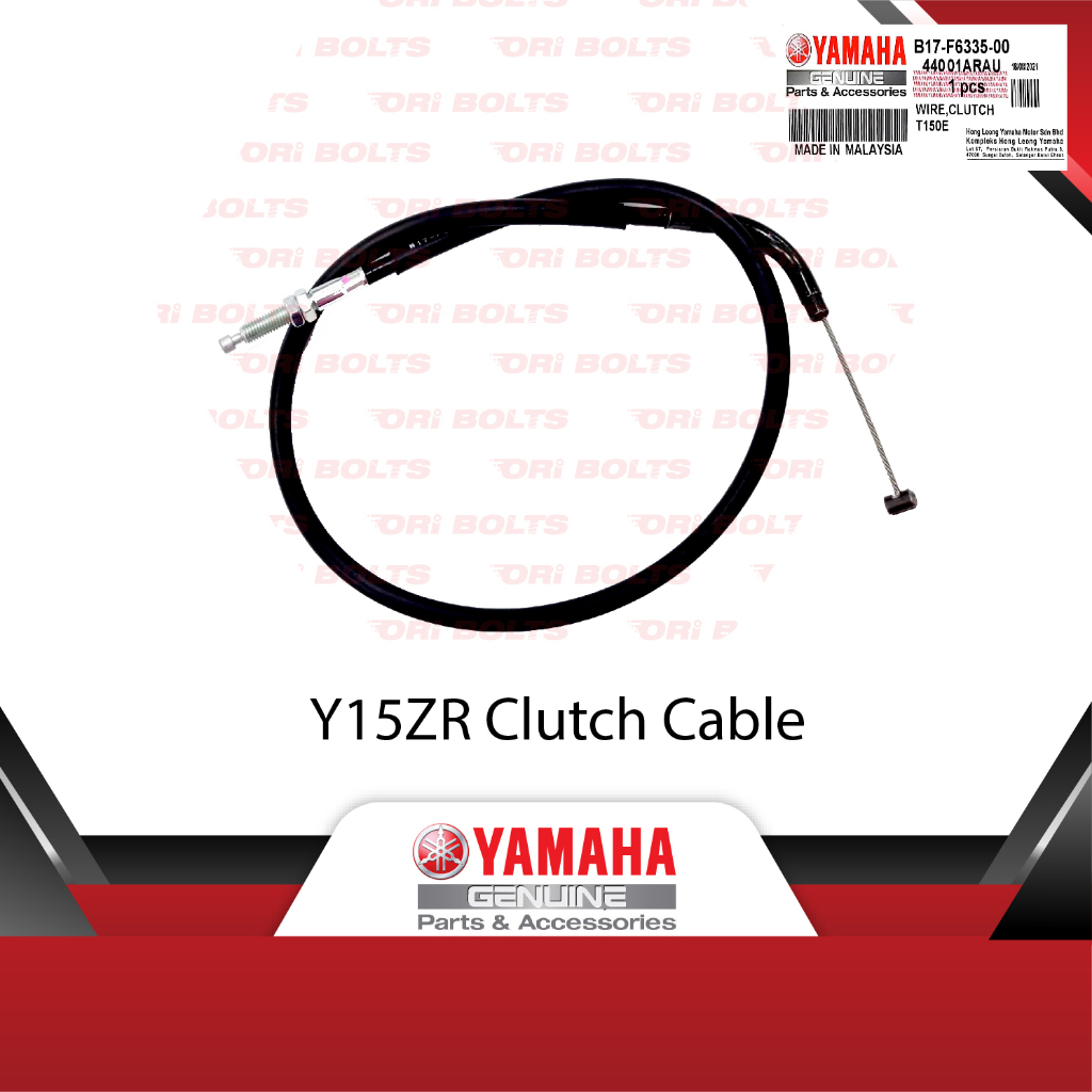 B17F633500 Yamaha Original Y15ZR Y15 (2931) V1 V2 Clutch Cable Tali
