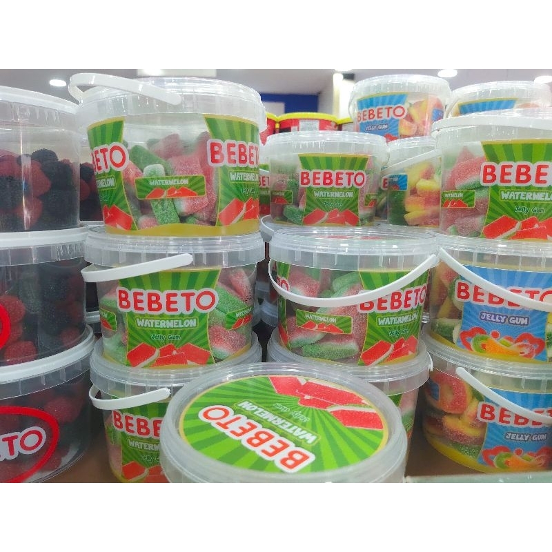 Coklat Langkawi Bebeto Jelly Gums Turkey Watermelon, Ice Creme, Mix