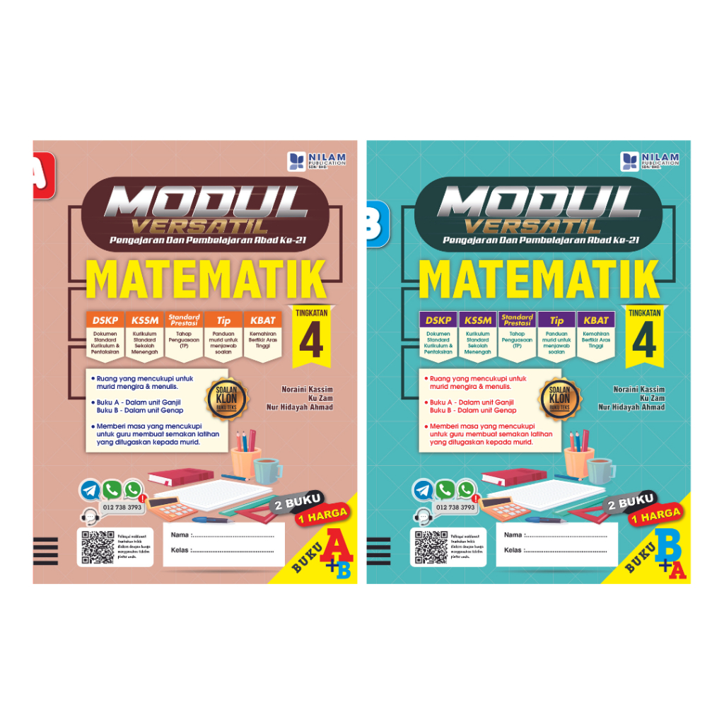 Modul Versatil Pengajaran & Pembelajaran Abad Ke-21 Matematik Tingkatan ...