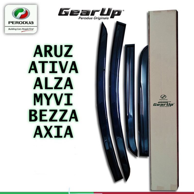 Door Visor Perodua Gear Up ORIGINAL 100 Shopee Malaysia