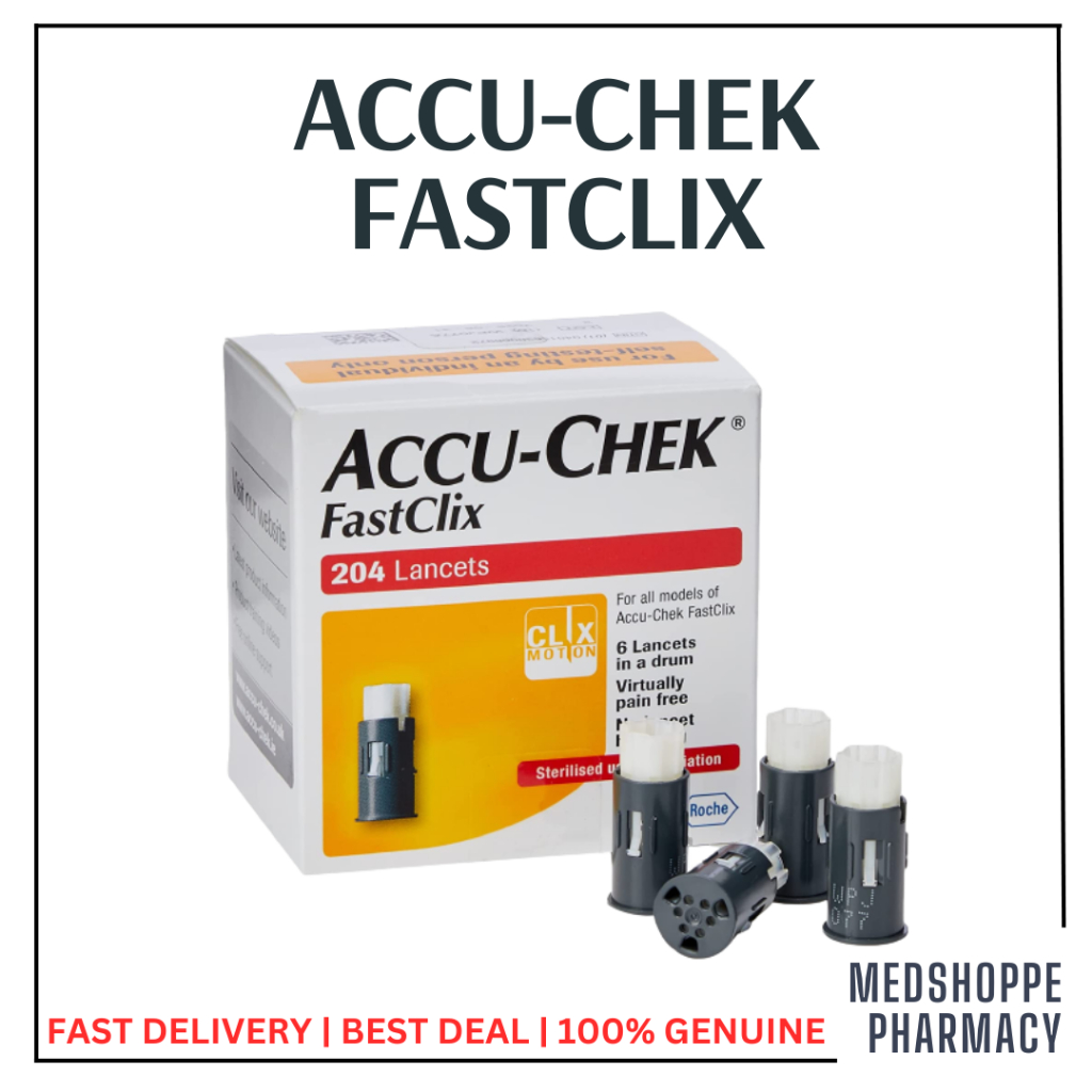 AccuChek FastClix Lancets 102 lancets (17 drums) Shopee Malaysia