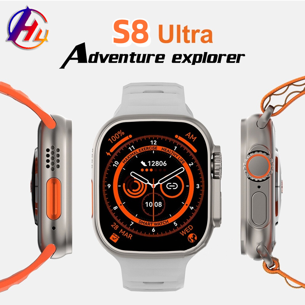 Dt8 Ultra Smart Watch Series 8 Sports Watch Bluetooth Call Fitness Health Monitoring 20 Inch 9368